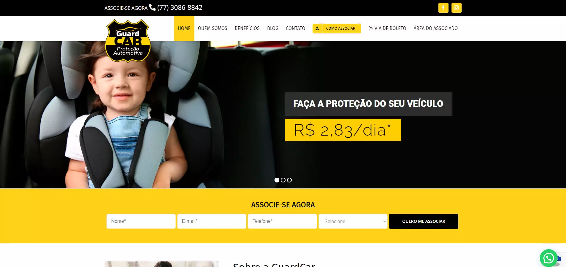 GUARD CARD - CRIAÇÃO DE SITE